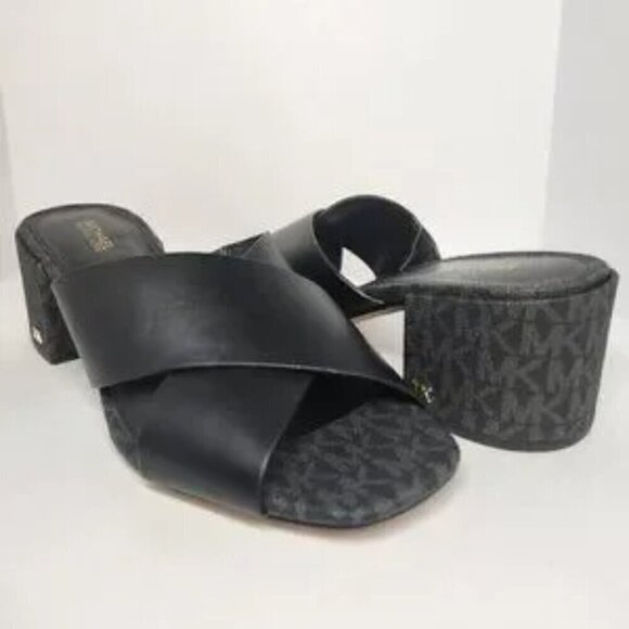 New Michael Kors Abbott Mule Slide Sandals | 8.5 - Picture 1 of 7